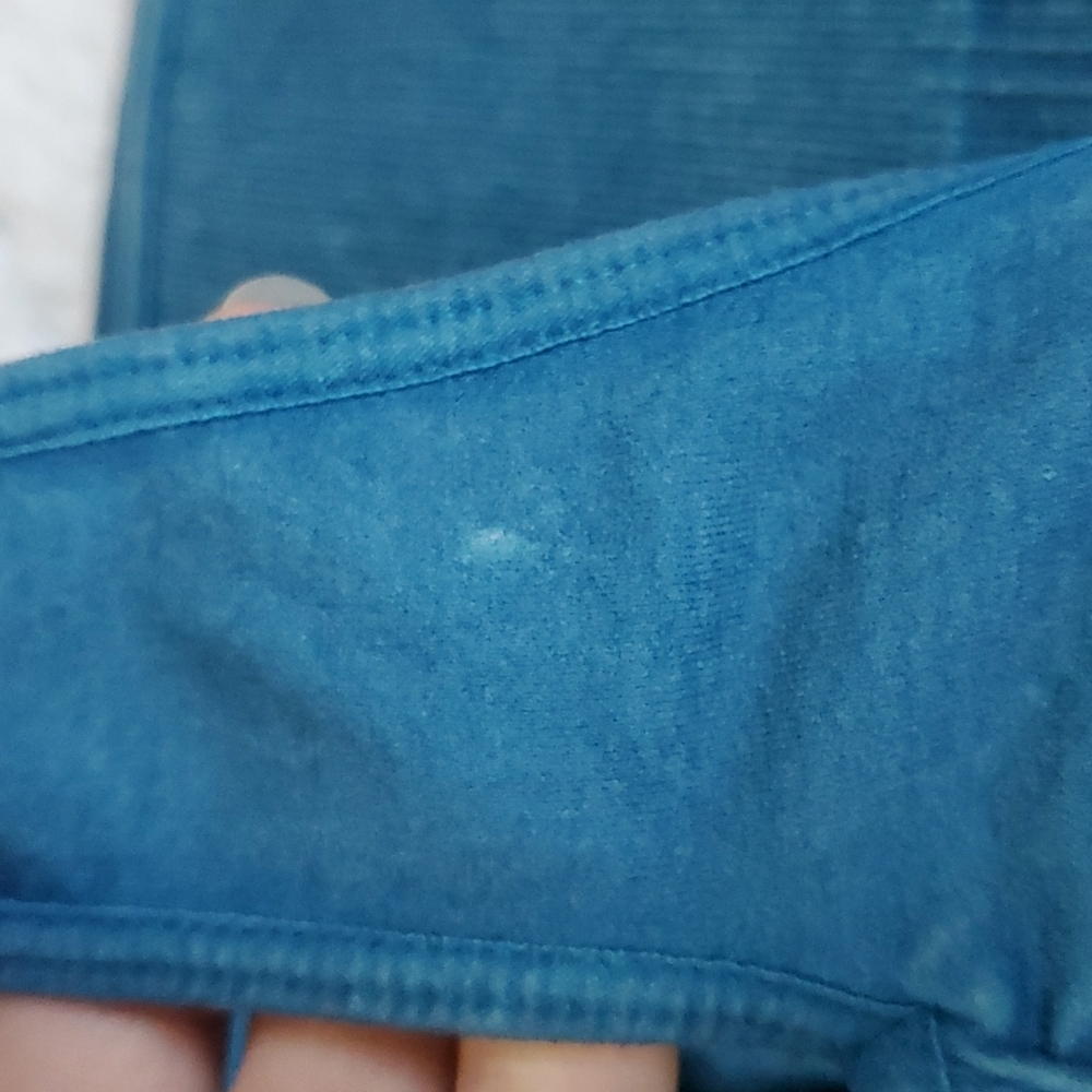 Free People Good Karma Square Neck Bra Washed Bluegrass - Picture 5 of 13